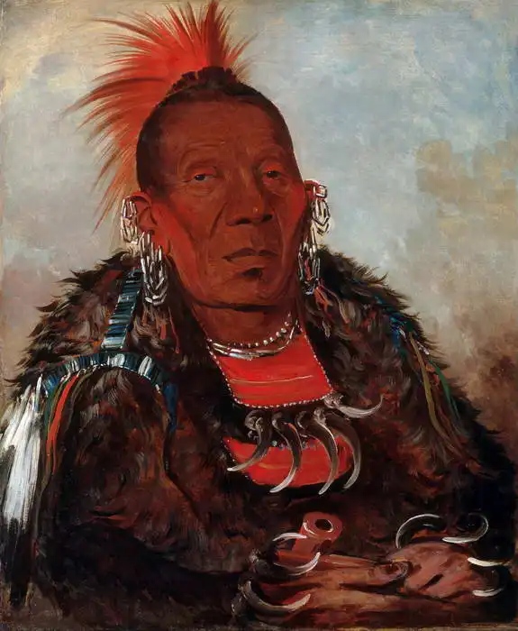 Catlin, George: Wah-ro-née-sah