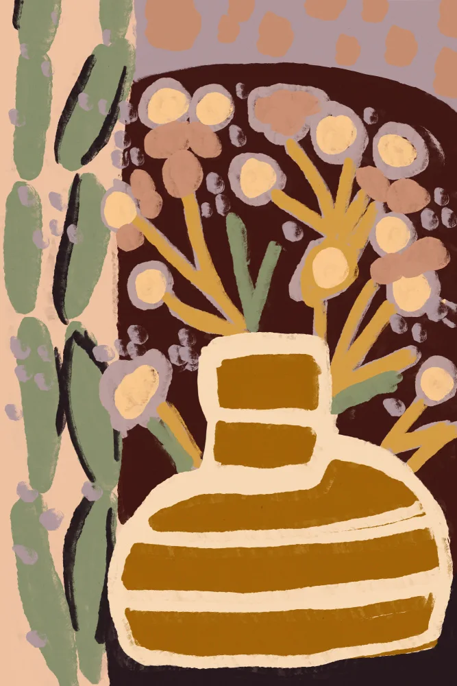 Treechild: Impression de fleurs pastel n°1