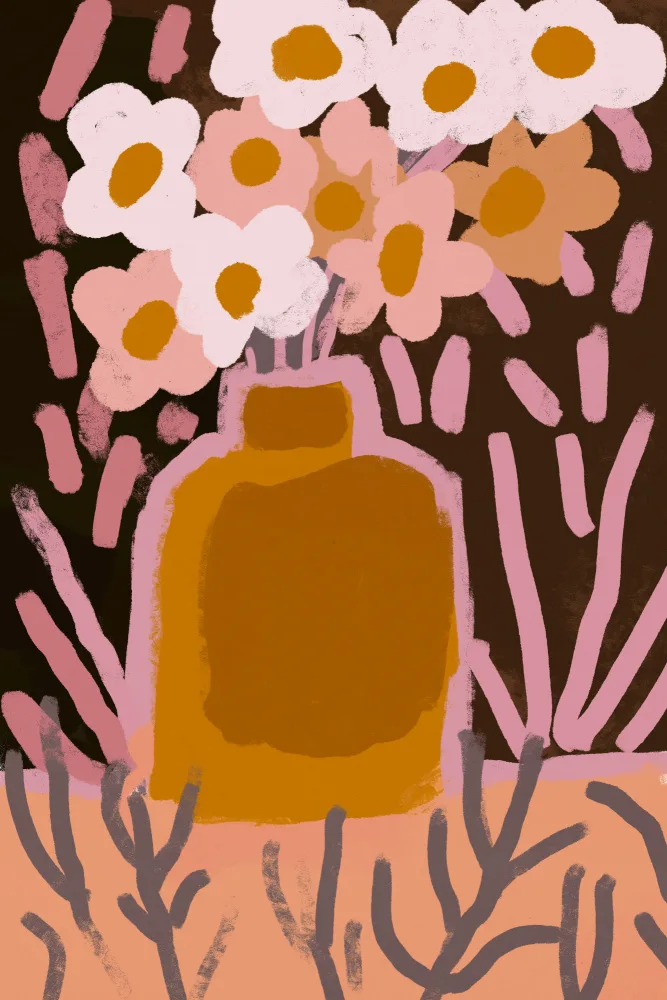 Treechild: Impression de fleurs pastel n°4
