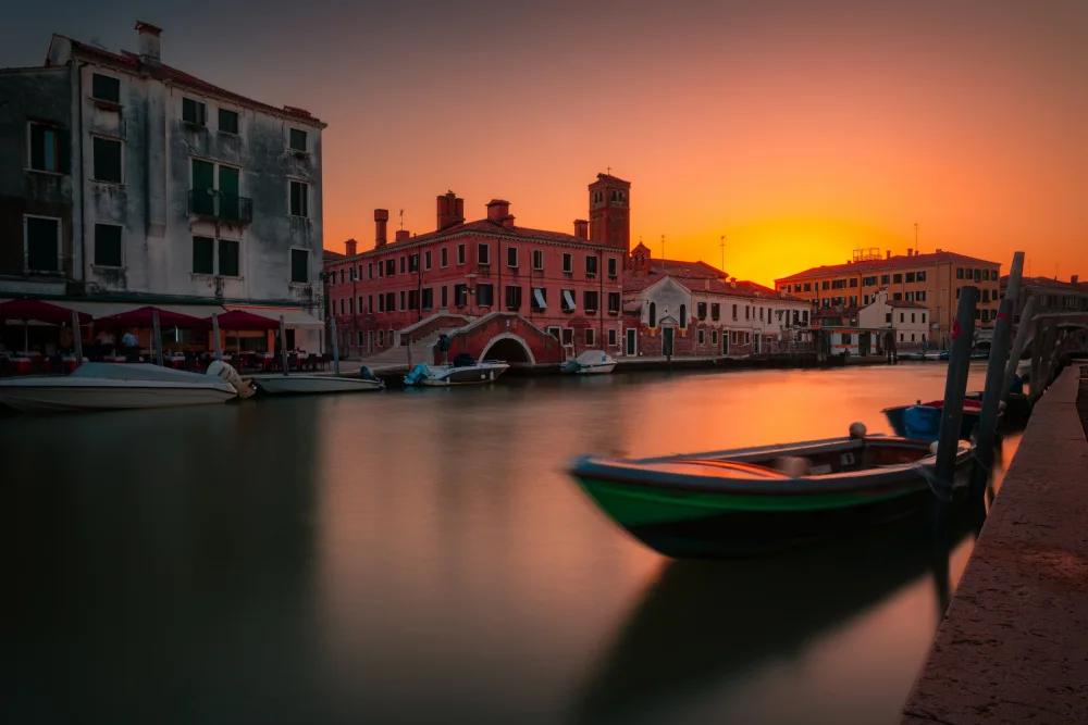 Pessotto, Tommaso: Sunset in Venice