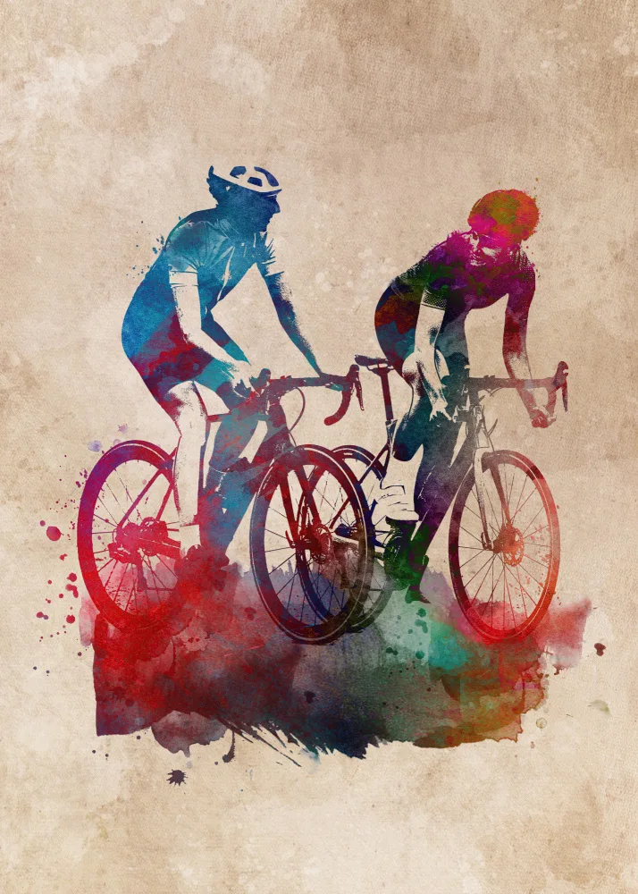 Jaszke, Justyna: Arte deportivo de ciclismo 3