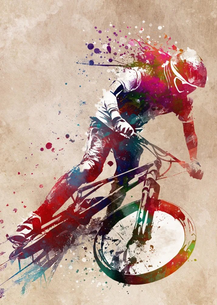 Jaszke, Justyna: BMX sport art 31