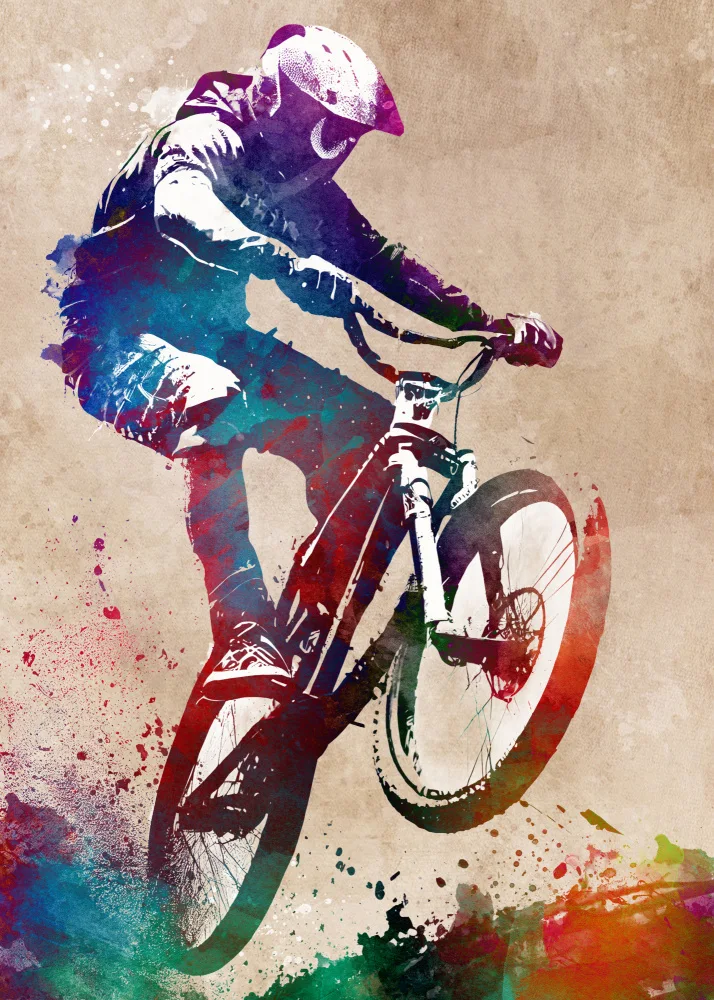 Jaszke, Justyna: BMX sport art 32