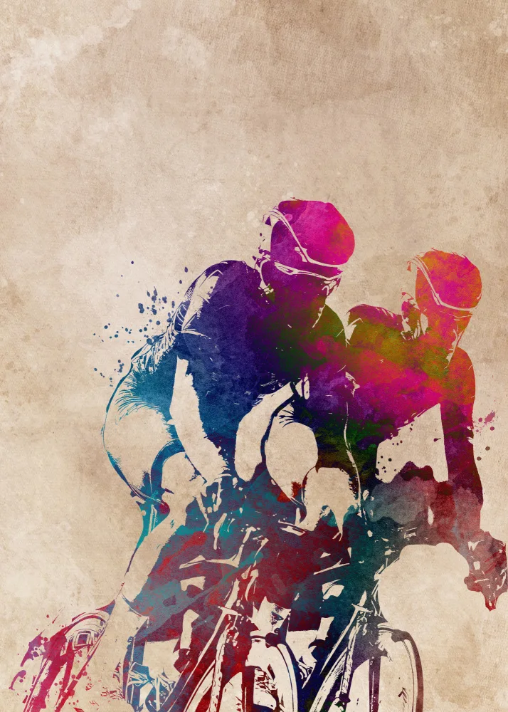 Jaszke, Justyna: Bikers sport art 36