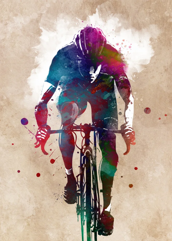Jaszke, Justyna: Cycling sport art 41