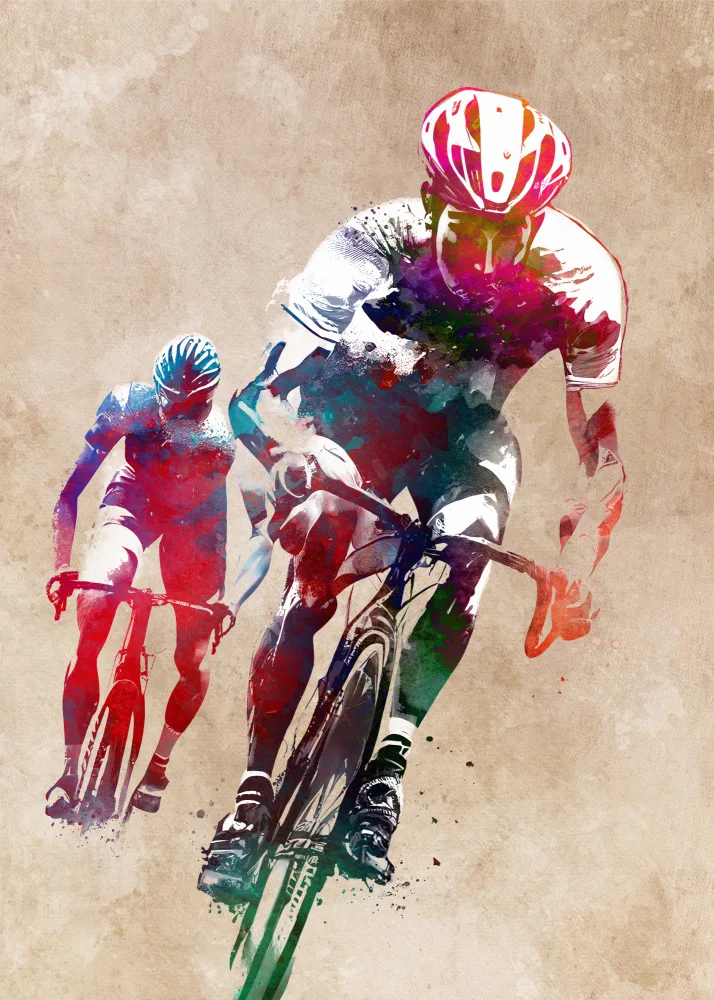 Jaszke, Justyna: Bikers sport art 42