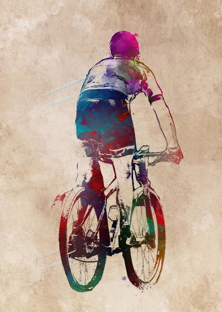 Jaszke, Justyna: Arte deportivo de ciclismo 44.
