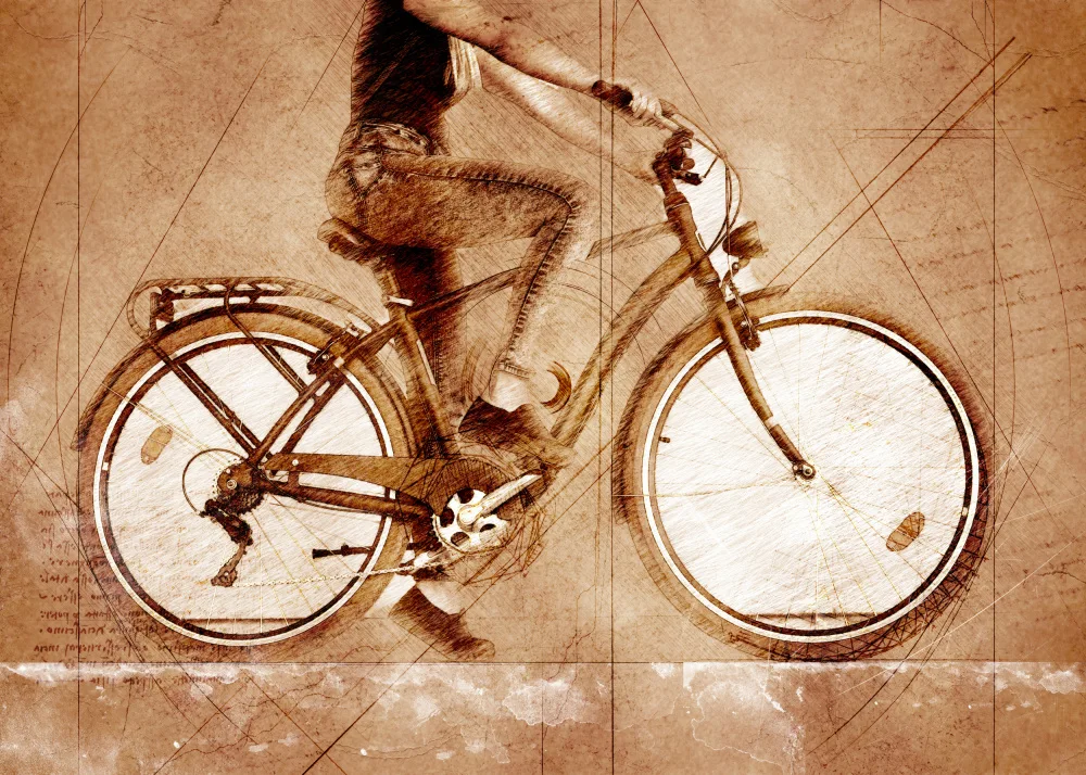Jaszke, Justyna: Cycling sport art 50