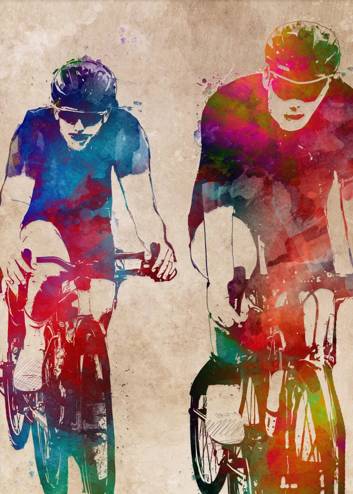 Jaszke, Justyna: Arte deportivo de ciclistas 52.