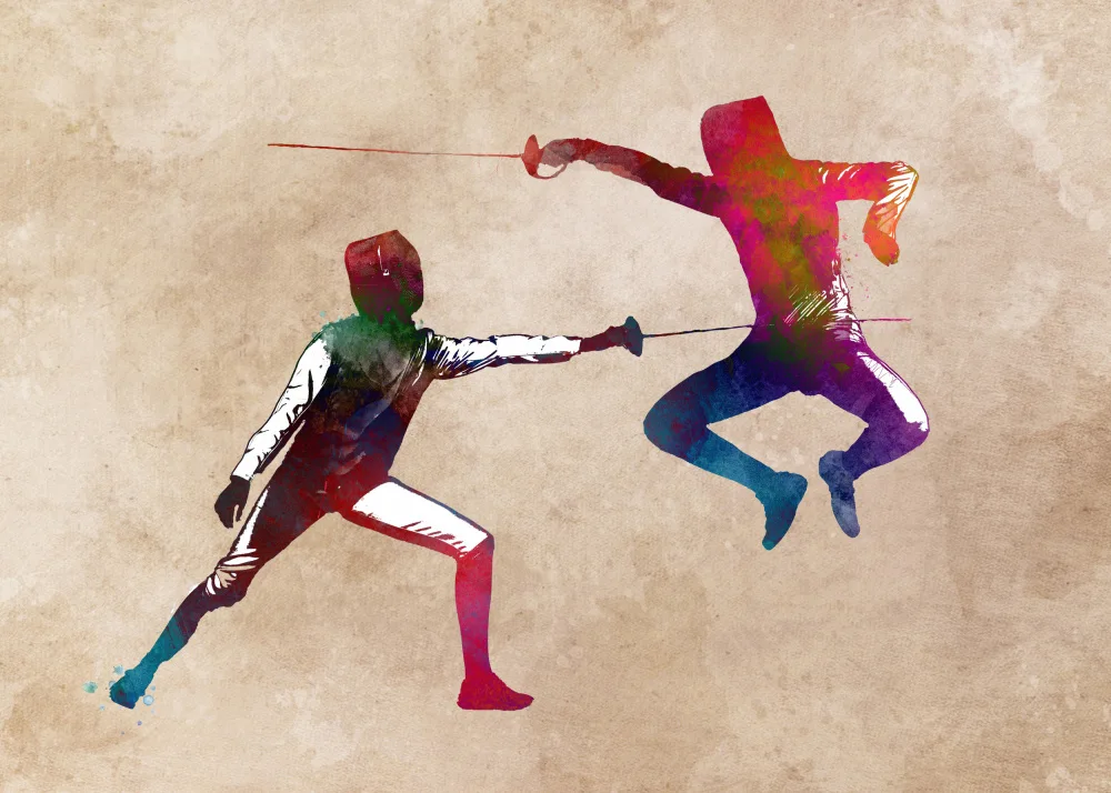 Jaszke, Justyna: Esgrimistas deporte arte 7