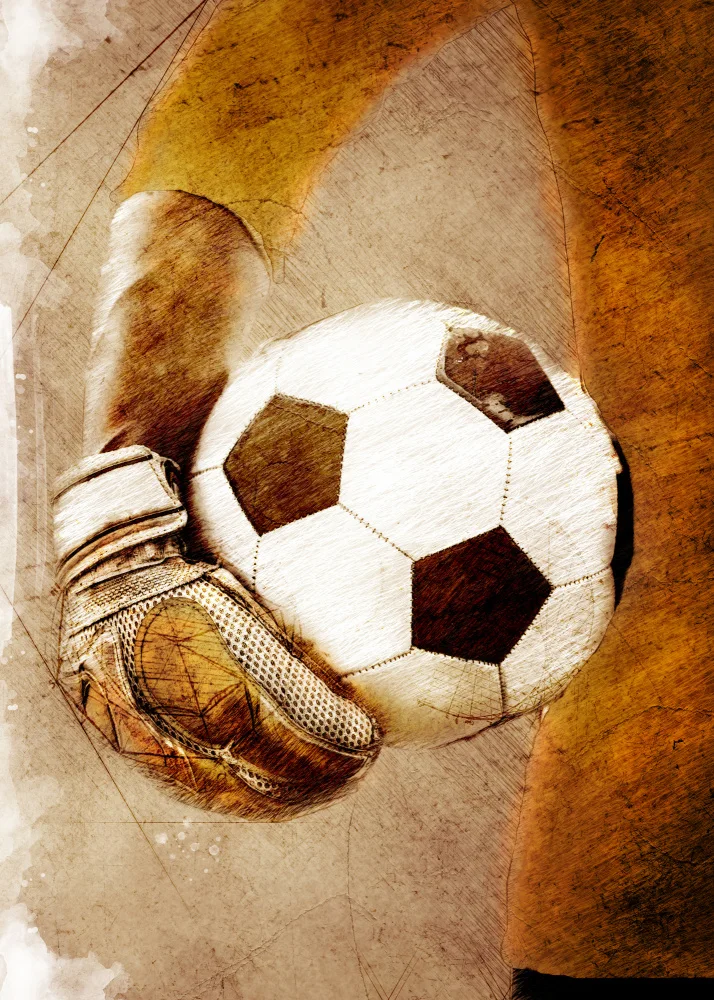 Jaszke, Justyna: Football Soccer Sport Art 5
