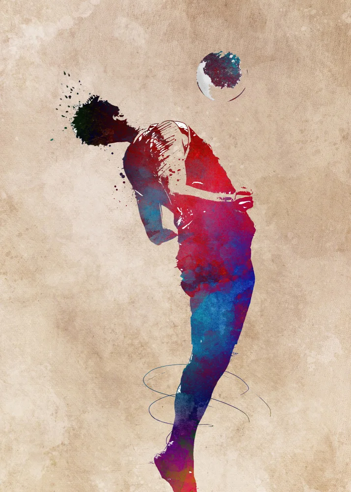 Jaszke, Justyna: Football Soccer Sport Art 7