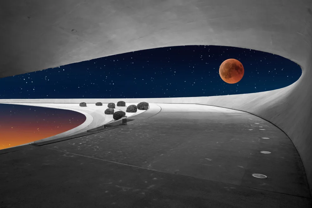 Zimmermann, Urs: journey to the moon