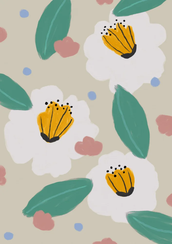 Studio, Orara: Pastellblumen