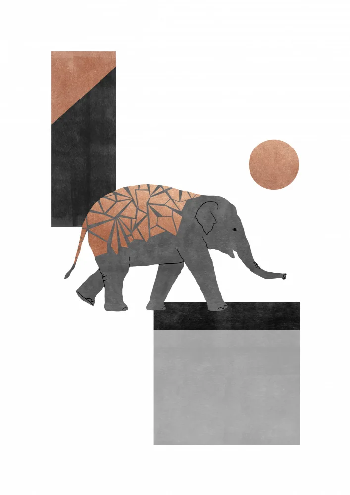 Studio, Orara: Elephant Mosaic I