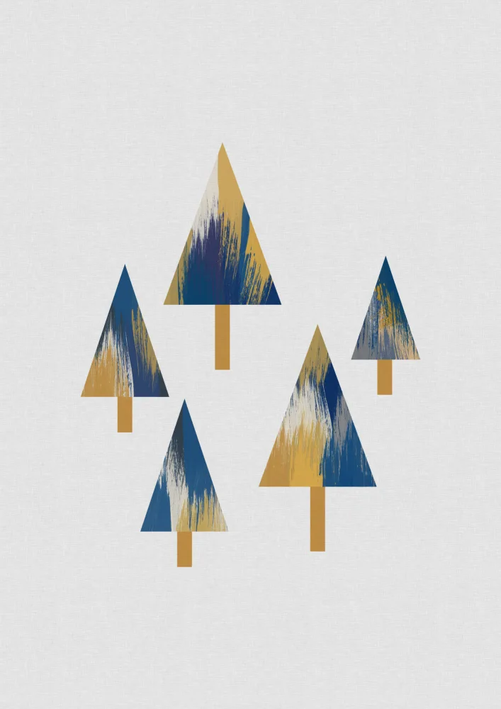 Studio, Orara: Alberi blu e gialli