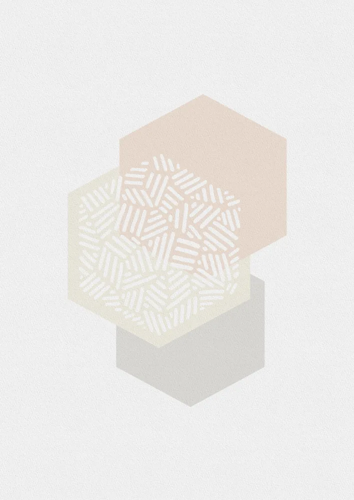 Studio, Orara: Geometrické ztlumené barvy I
