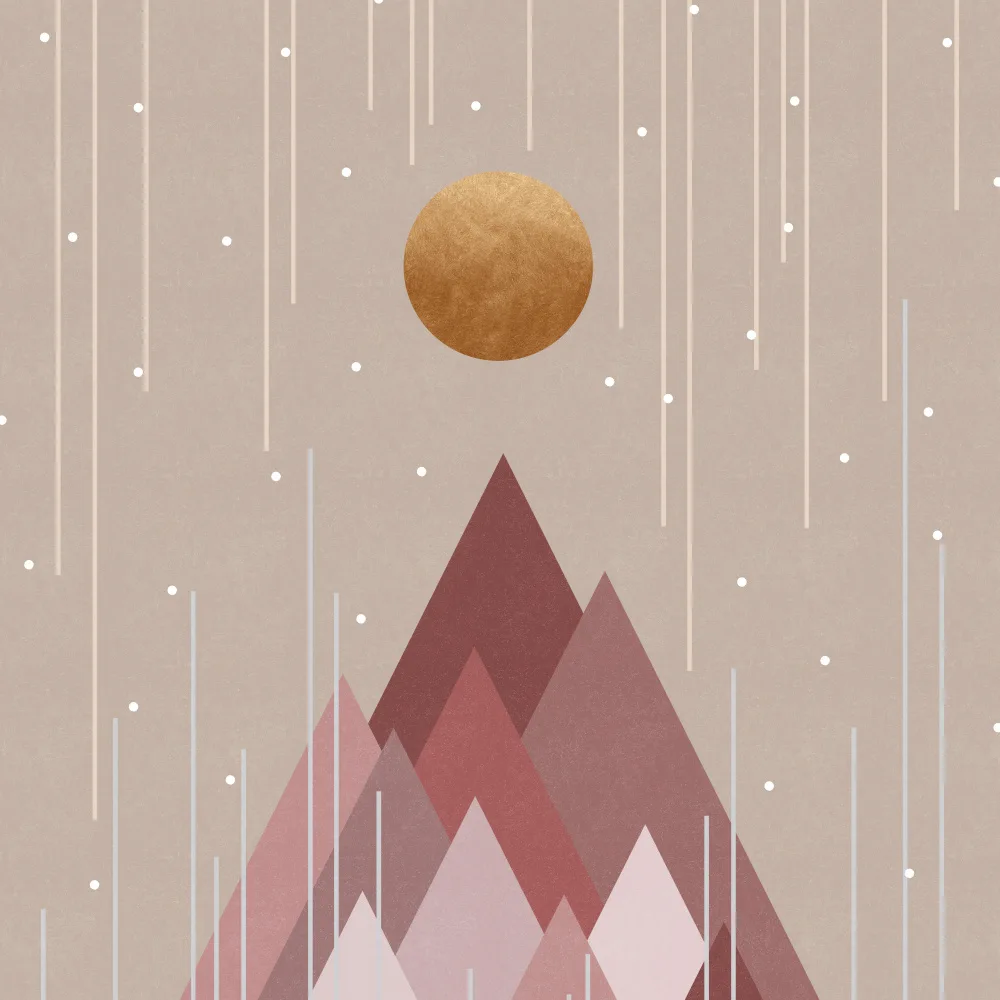 Studio, Orara: Sonne & Berge Korallenrosa