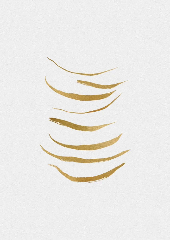 Studio, Orara: Minimalistická zlatá malba