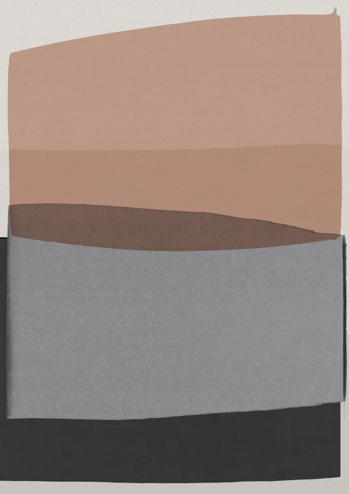 Studio, Orara: Modernes Rosa und Grau