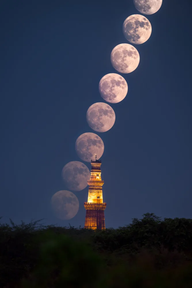 MATHUR, SANDEEP: Almost a Supermoon