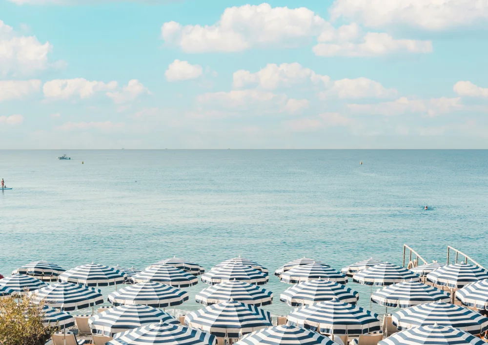 Art, Digital Grace: Ombrelloni Costa Azzurra II