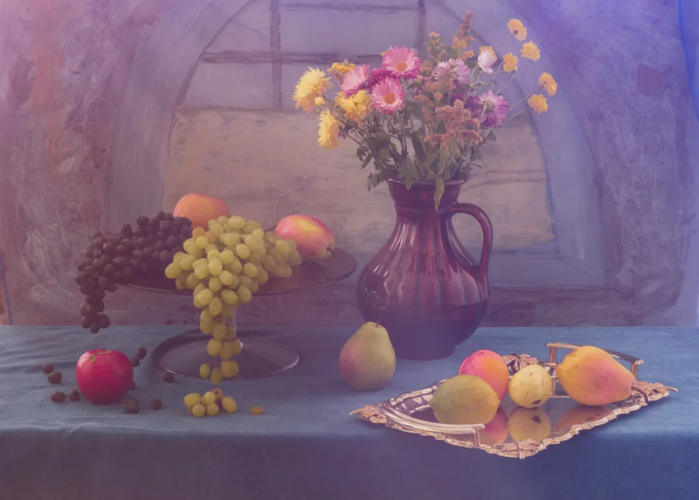 UstinaGreen: Still Life with Grapes