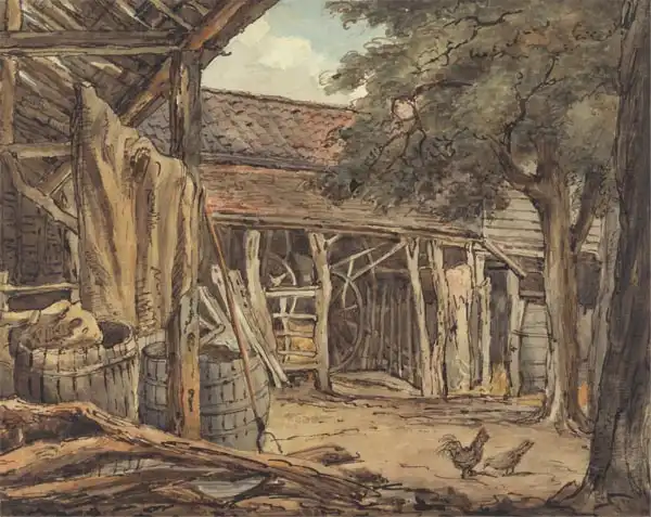 Hunt, William Henry: A Farmyard