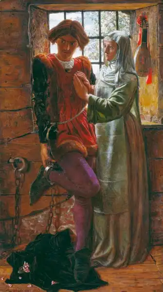 Hunt, William Holman: Claudio and Isabella