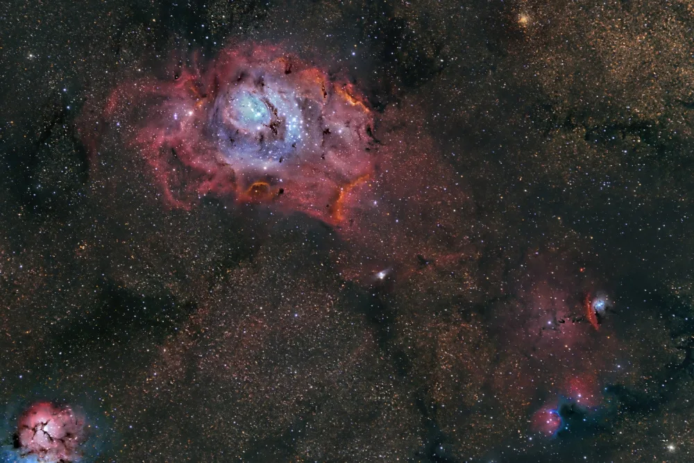D., Maria Jose: M 8 Lagoon nebula