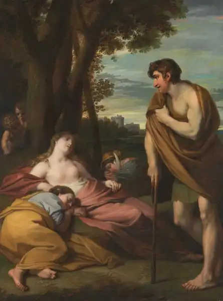West, Benjamin: Cymon and Iphigenia
