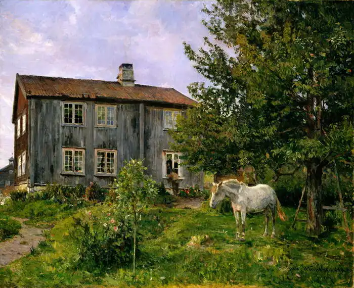Munthe, Gerhard: Farm in Ulvin