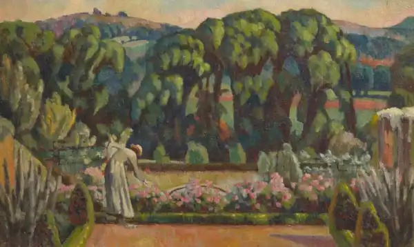 Fry, Roger Eliot: The Artists Garden at Durbins, Guildford