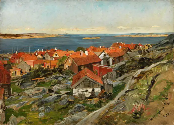 Munthe, Gerhard: Port de Nevlung