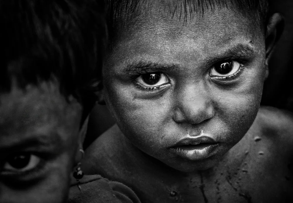 Garmendia, Inazio Joxe: Rohingya refugee children