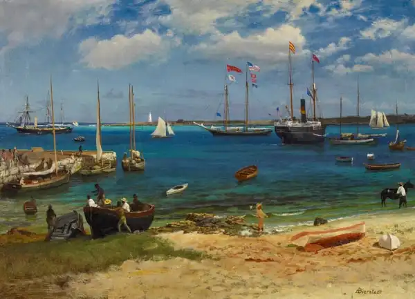 Bierstadt, Albert: Nassau Harbor