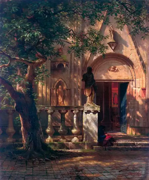 Bierstadt, Albert: Sunlight and Shadow