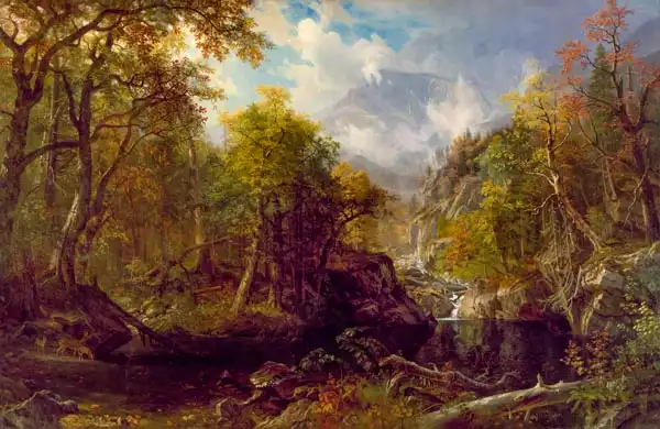 Bierstadt, Albert: The Emerald Pool