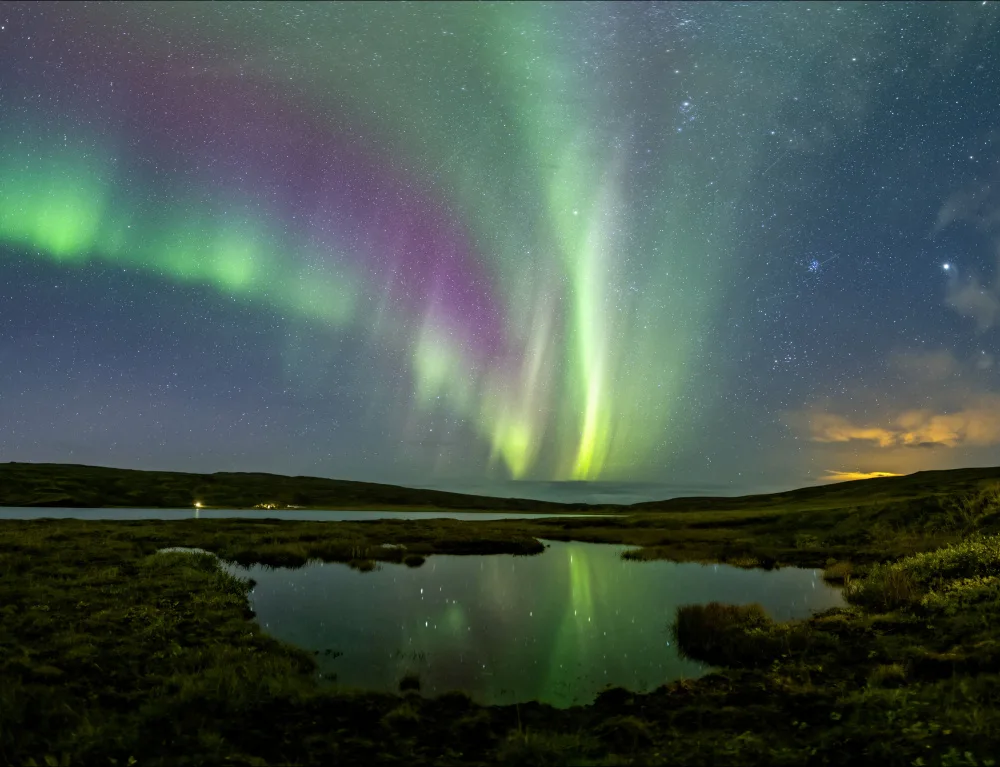 Kort, Bragi: Aurora in Iceland