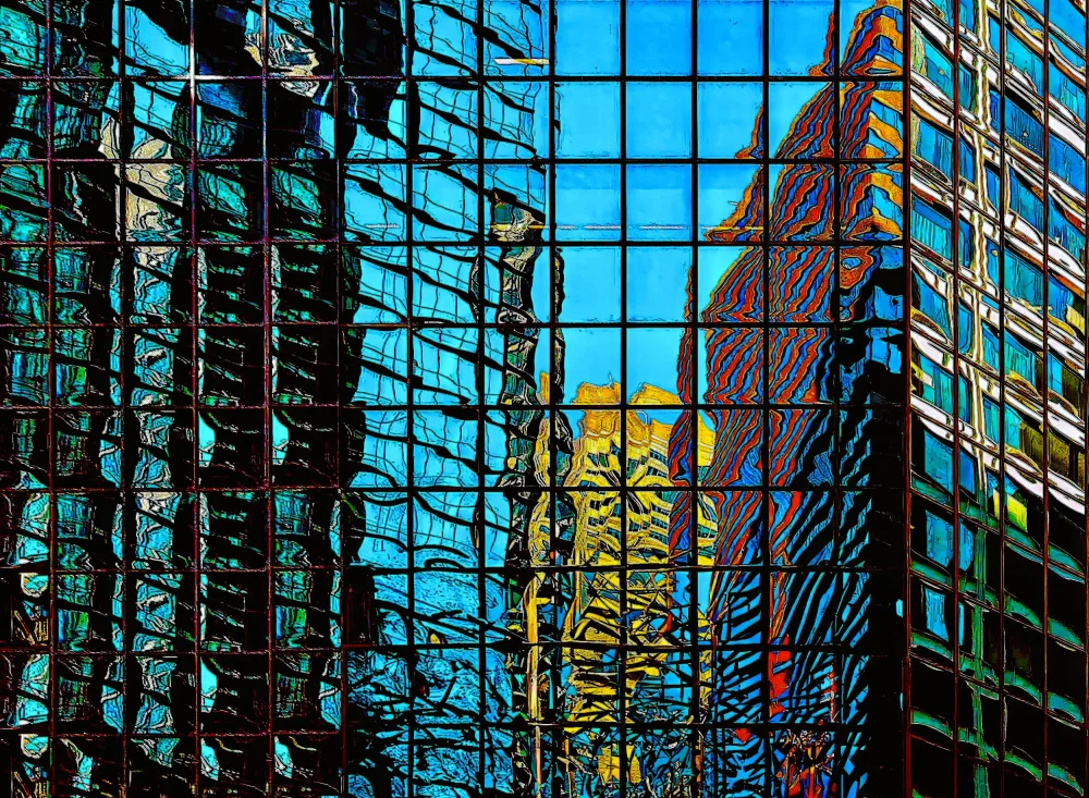 Orbach, Arnon: Riflessi in vetro - Los Angeles California