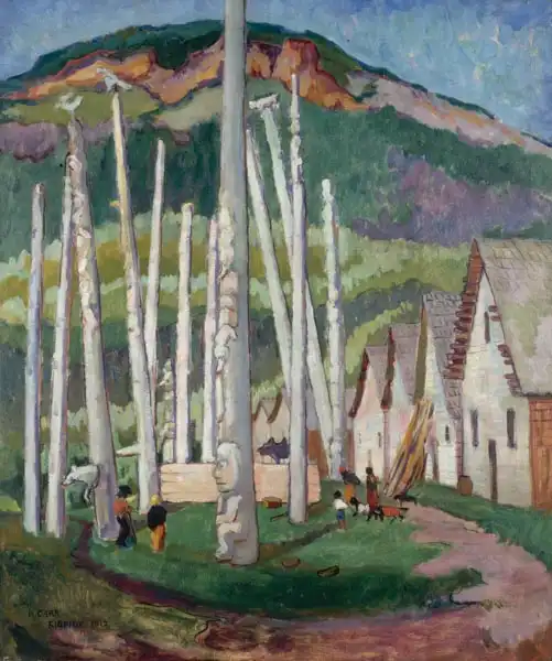 Carr, Emily: Kispiox Village