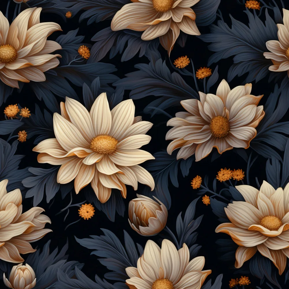 Paksoylu, Bilge: Floral foncé 1