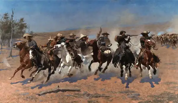 Remington, Frederic S.: A Dash for the Timber