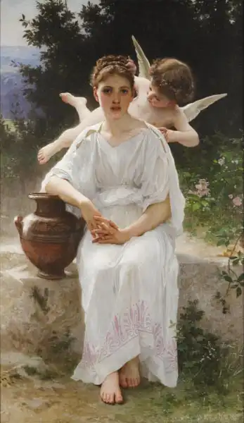 Bouguereau, Adolphe: Sussurri d