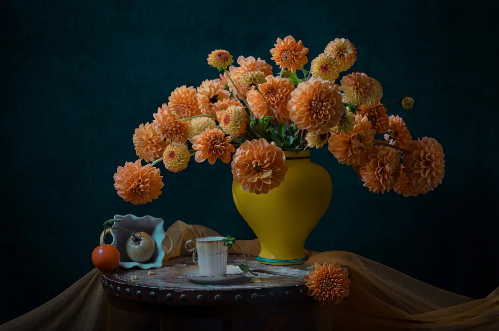 Jacobs, Lydia: Orange Dahlia