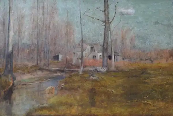 Inness, George: The Brook, Montclair