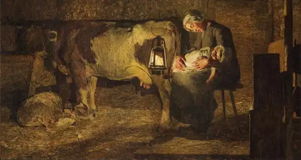 Segantini, Giovanni: The Two Mothers