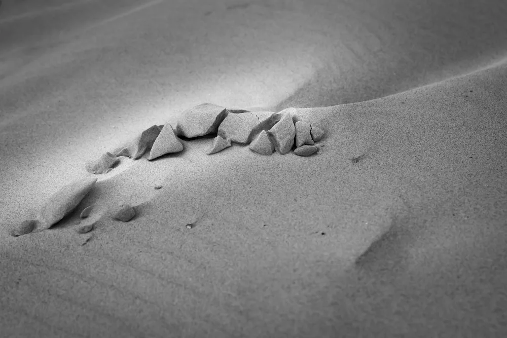 Son, van Greetje: Sand-art
