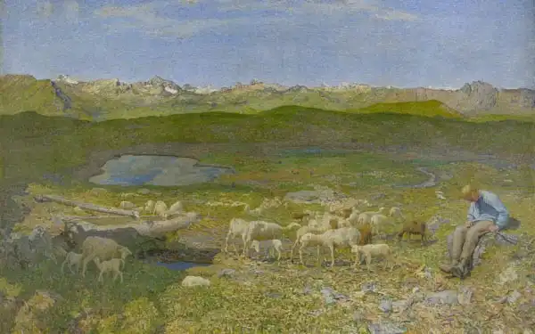 Segantini, Giovanni: Alpine Pasture