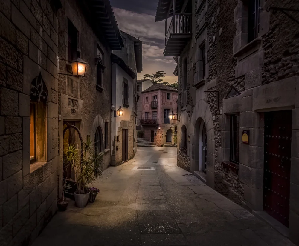 Steffensen, Moberg Ole: Poble Espanyol